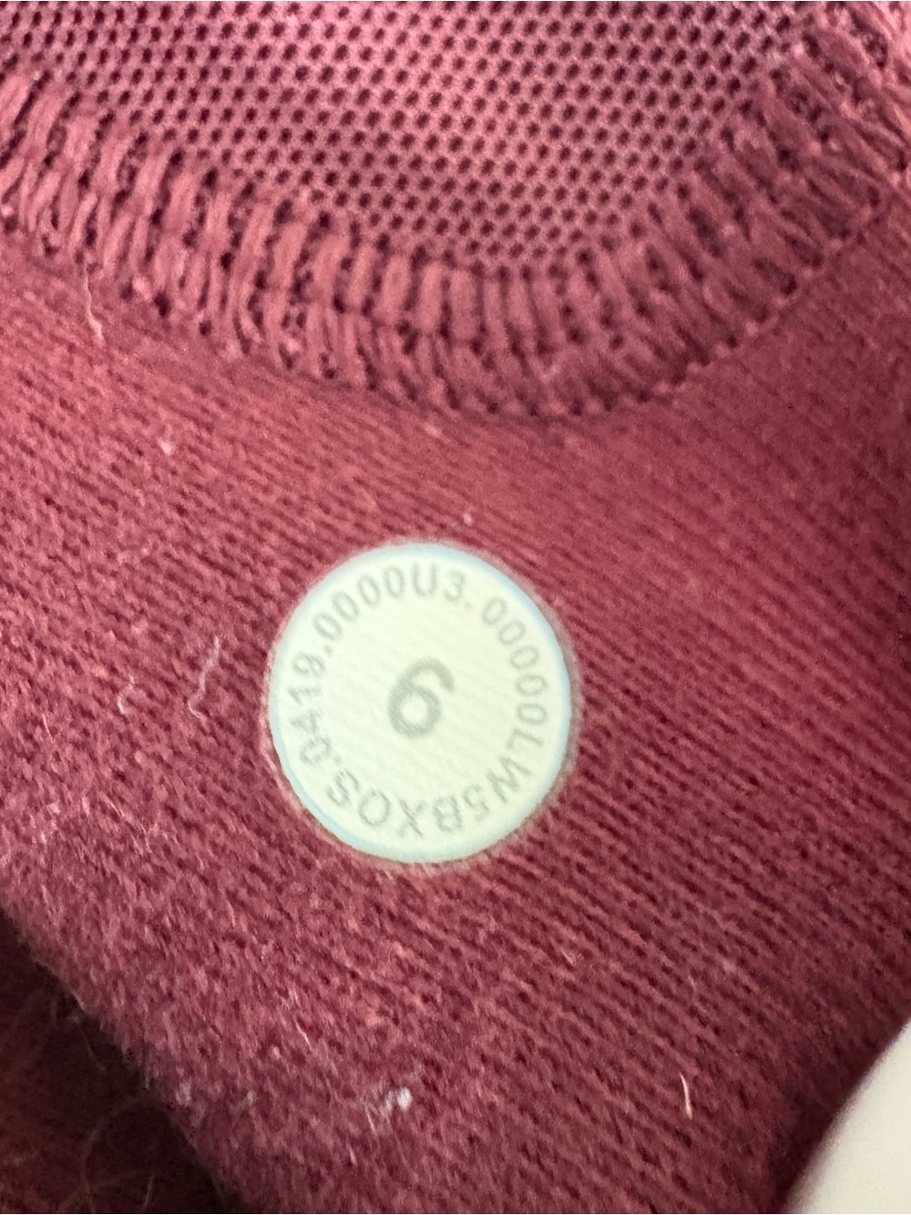 Lululemon Ready To Rulu Pant 29" Joggers in Garnet / Maroon – Size 6 - Picture 9 of 9